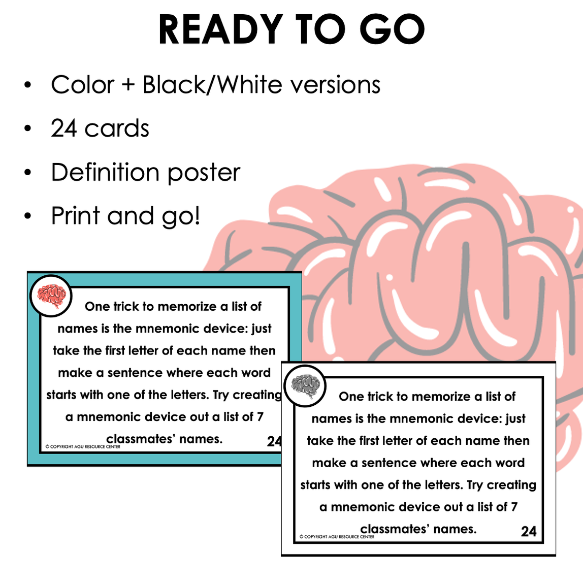 Working Memory | Executive Functioning Skills Task Cards — Autism Grown Up