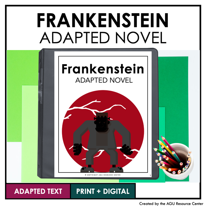 Frankenstein Adapted Novel