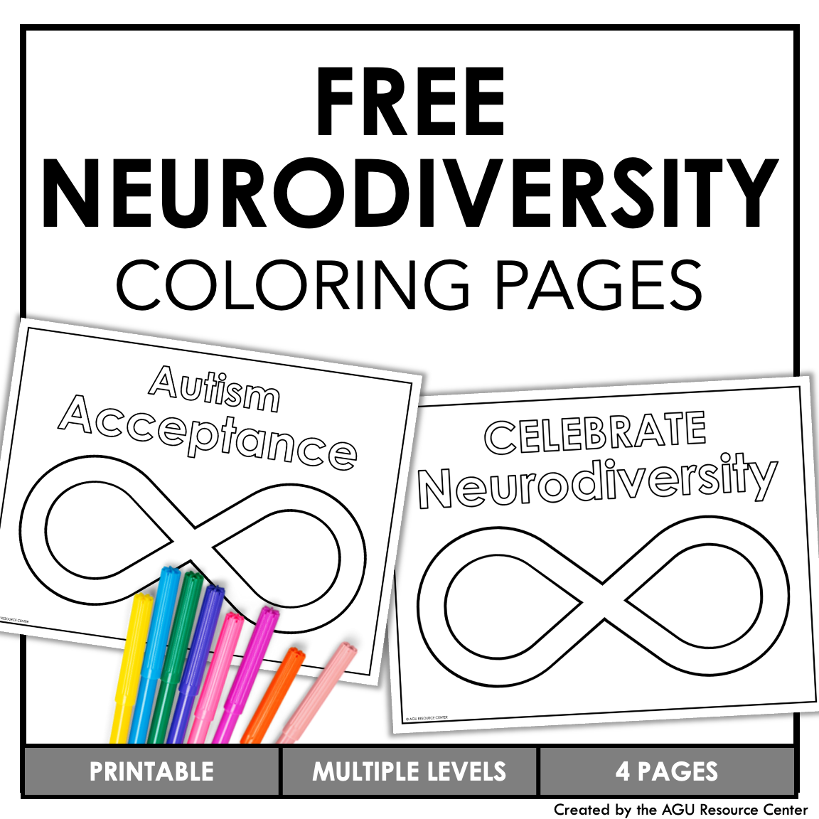 free-neurodiversity-autism-acceptance-coloring-pages-autism-grown-up for Free Printable Autism Awareness Printables FREE Neurodiversity + Autism Acceptance Coloring Pages — Autism Grown Up for Free Printable Autism Awareness Printables