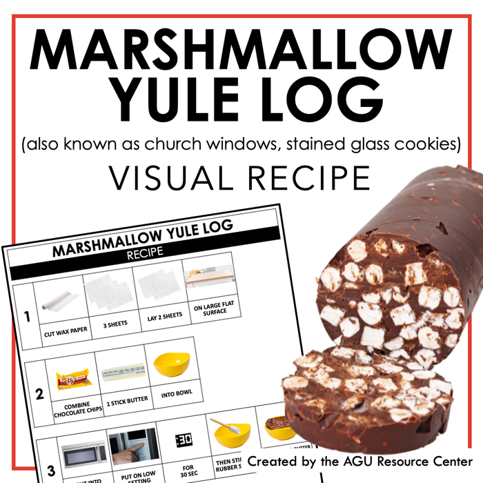 Marshmallow Yule Log VISUAL RECIPE | Holiday Recipes