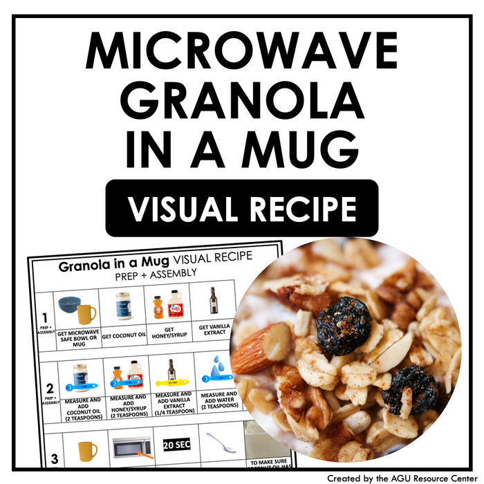 Microwave Granola Visual Recipe
