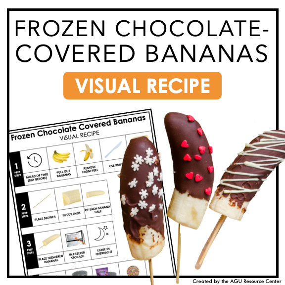 Frozen Chocolate Covered Bananas VISUAL RECIPE
