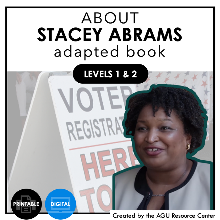 Stacey Abrams | Women's History Month | Adapted Book