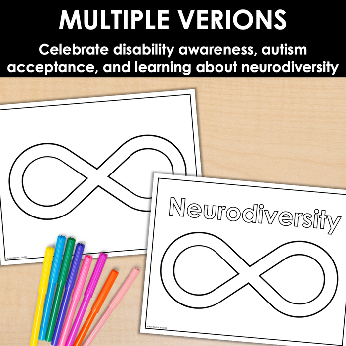 FREE Neurodiversity + Autism Acceptance Coloring Pages — Autism Grown Up