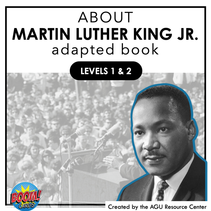Martin Luther King Jr. | Black History Month | BOOM | Adapted Book