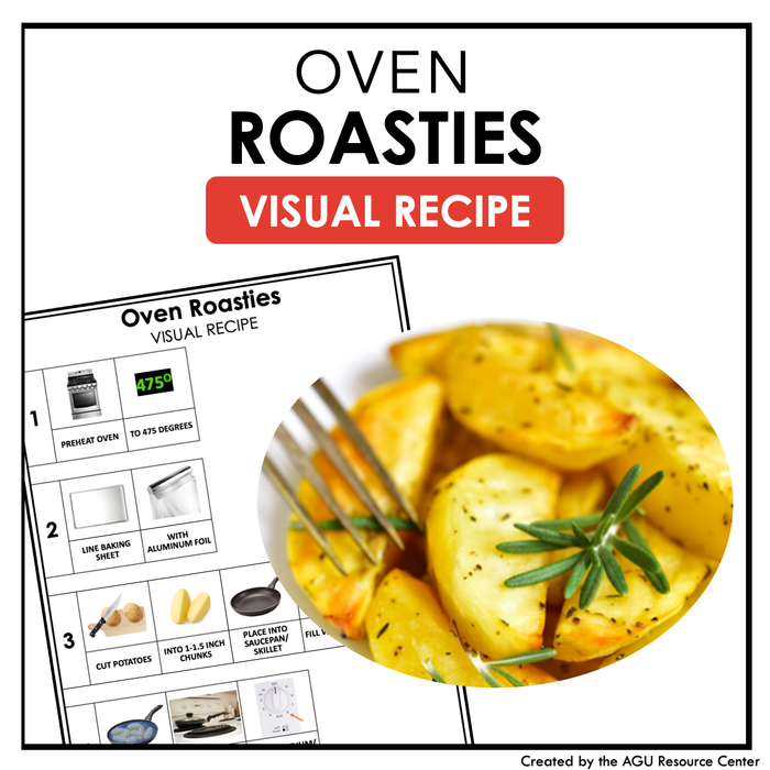 Oven Roasted Potato Fries Visual Recipe — Autism Grown Up