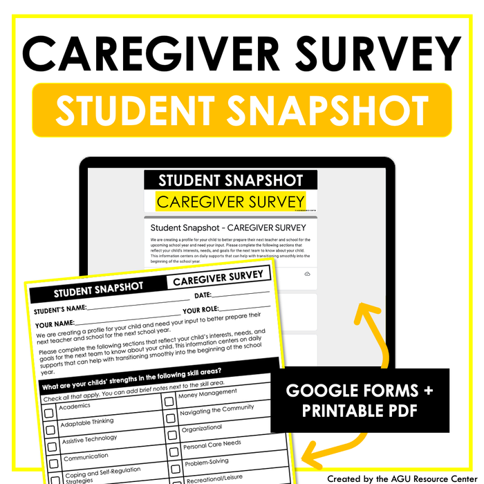 End of the Year CAREGIVER Survey