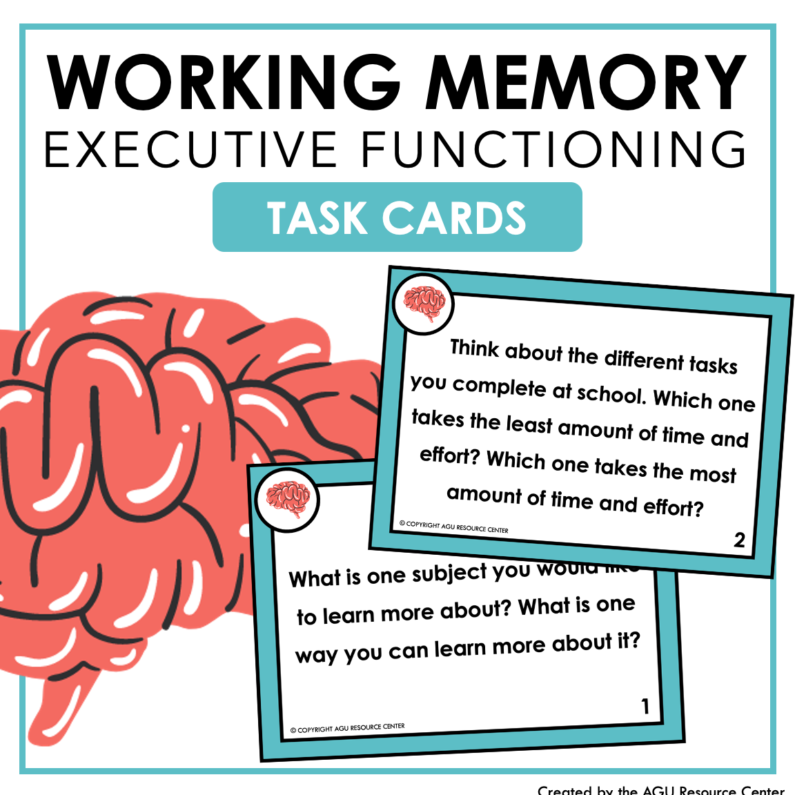 Working Memory | Executive Functioning Skills Task Cards — Autism Grown Up